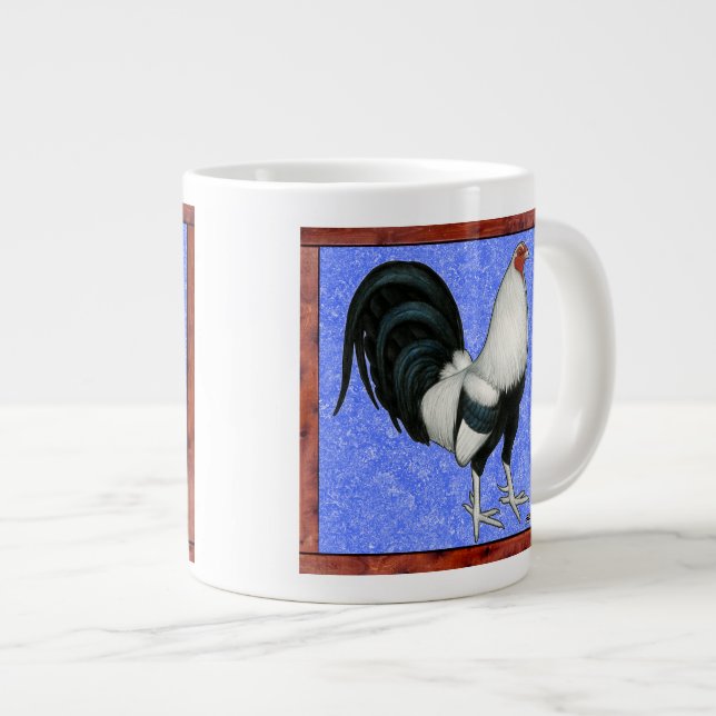 Framed Gamecock Large Coffee Mug (Front Right)