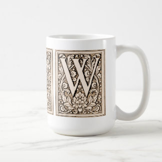 Framed  Monogram 'W'- Mug