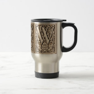 Framed Monogram 'W'- Mug