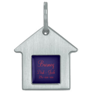 Framed Pet Tag