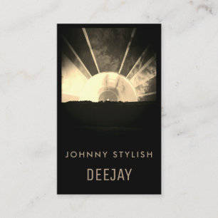 Framed photo image cover vinyl vintage art business card