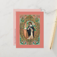 Framed Portrait of St. Rose of Lima (K 48)