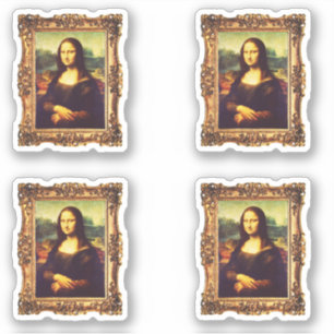 Framed Renaissance Art: Mona Lisa by Da Vinci Pack