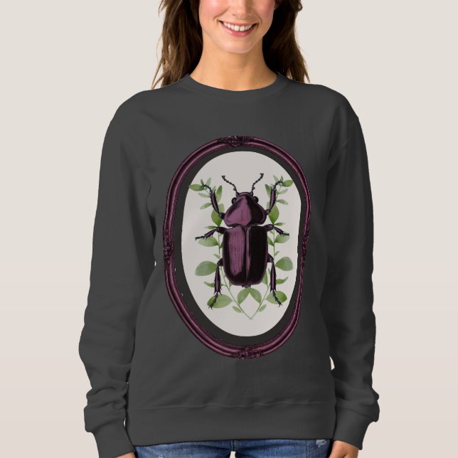 Framed Stag Beetle Sweatshirt (Front)