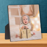 Frameless Photo Tabletop Easel Back Plaque<br><div class="desc">Tabletop plaque with a built-in easel features your favourite photo put directly on the hardboard panel for a stunningly crisp image with an easy wipe clean surface. Great as a gift or to display your favourite photo in your home. TIP: If using square size plaque, crop your photo to square...</div>