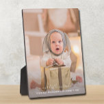 Frameless Photo Tabletop Easel Back Plaque<br><div class="desc">Tabletop plaque with a built-in easel features your favourite photo put directly on the hardboard panel for a stunningly crisp image with an easy wipe clean surface. Great as a gift or to display your favourite photo in your home. TIP: If using square plaque, crop your photo to square BEFORE...</div>