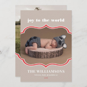 Frameworthy Christmas Holiday Card