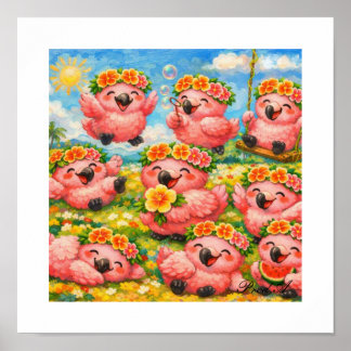 Framin say "I LOVE ALL" Poster