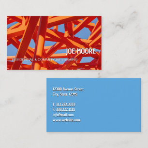 Framing Contractor Business Card