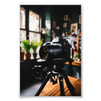 "Framing Shadows: The Artistry of Depth in a Photo Print