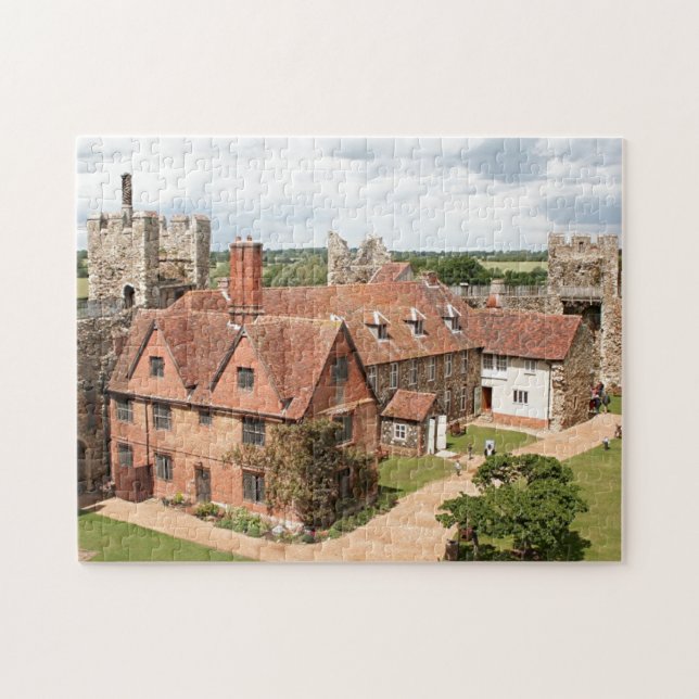 Framlingham Castle, England, United Kingdom Jigsaw Puzzle (Horizontal)