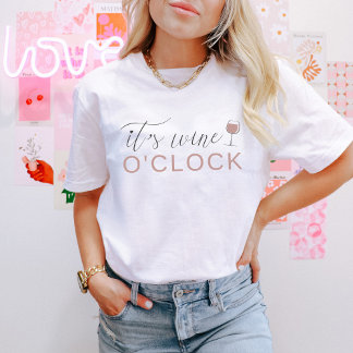 FRANCA Wine O'Clock Bachelorette Party Group T-Shirt