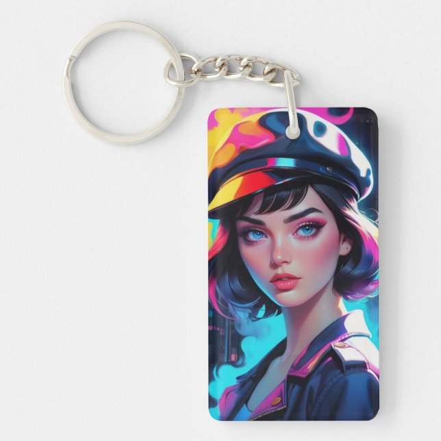 Française Key Ring (Front)