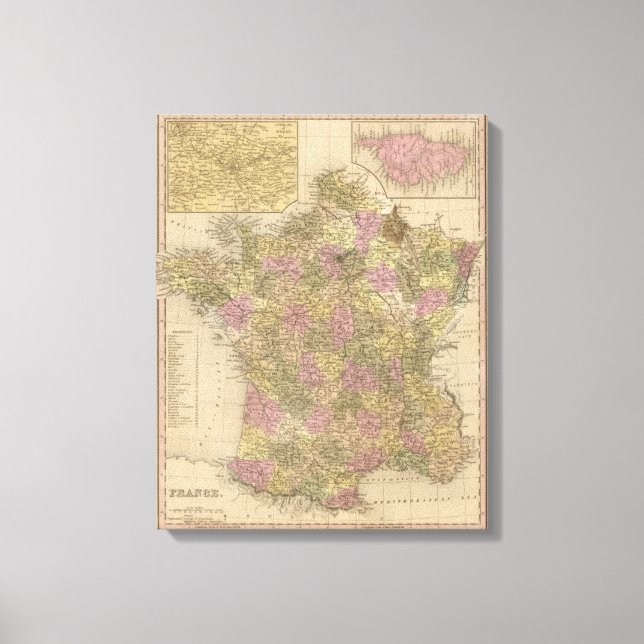 France 14 canvas print (Front)