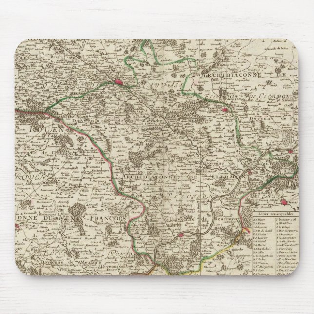 France 14 mouse pad (Front)