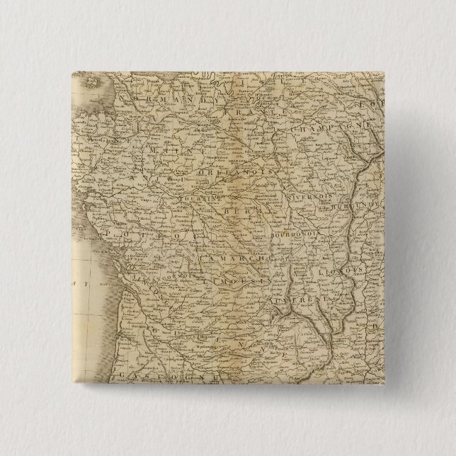 France 15 Cm Square Badge (Front)