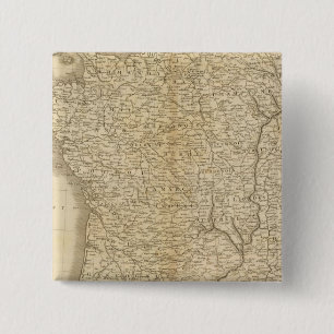 France 15 Cm Square Badge