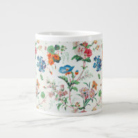 France 1830 Floral Antique Wallpaper