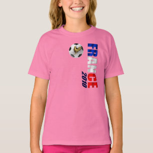 France 2010 Vertical soccer ball logo gifts T-Shirt