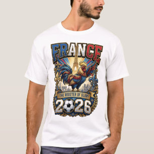 France 2026 Personalised Football Fan T-Shirt Cust