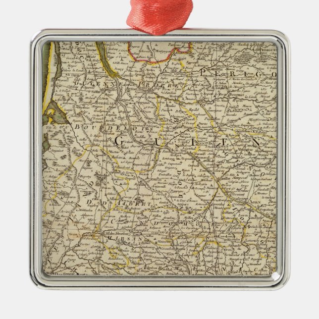 France 20 metal tree decoration (Front)