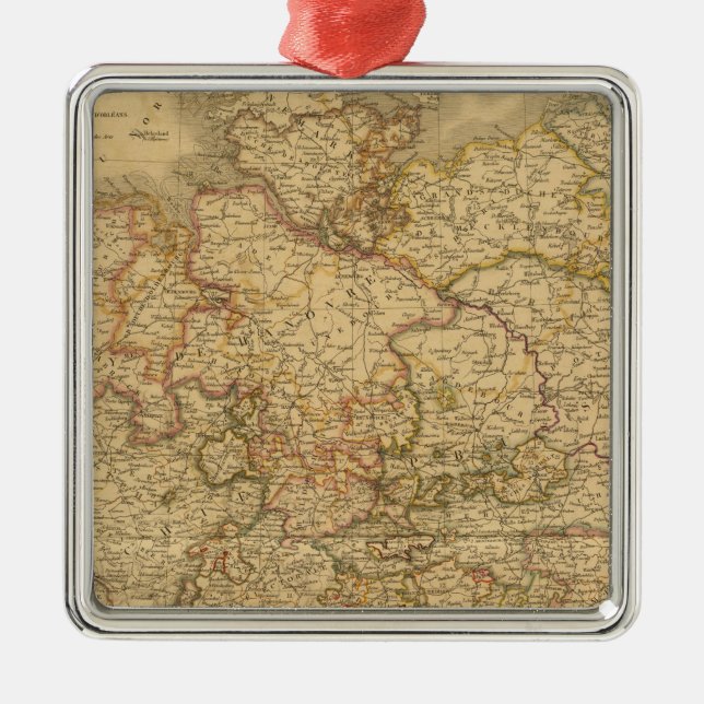 France 23 metal tree decoration (Front)