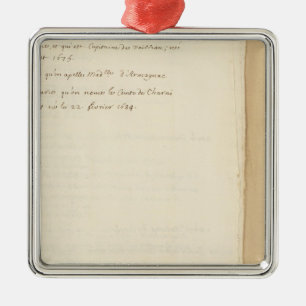 France 25 metal tree decoration