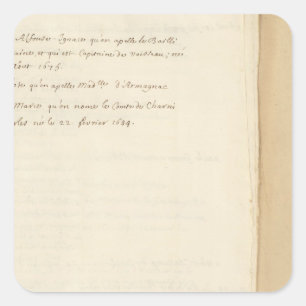 France 25 square sticker