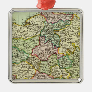 France 31 metal tree decoration