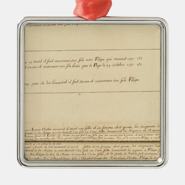 France 32 metal tree decoration (Front)