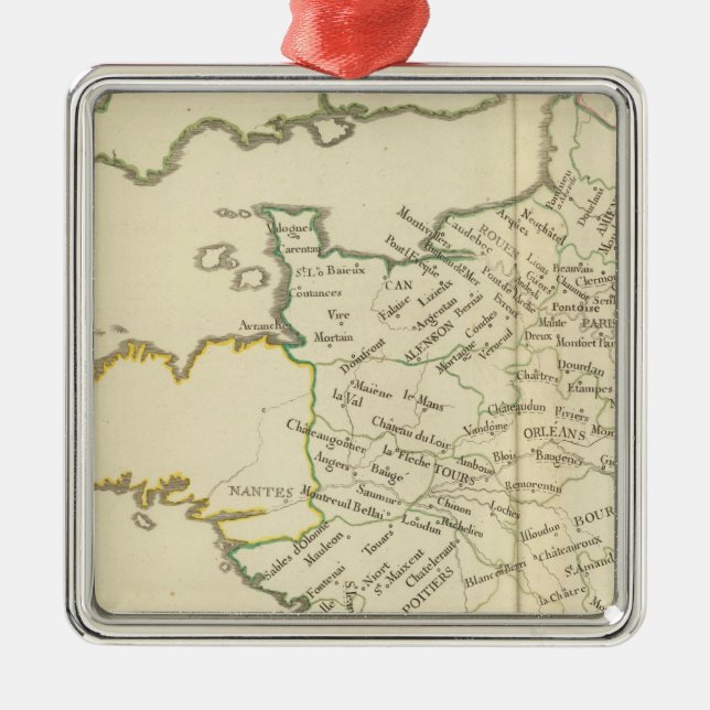 France 37 metal tree decoration (Front)