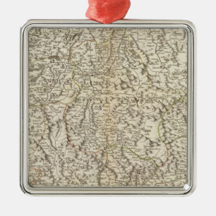 France 45 metal tree decoration