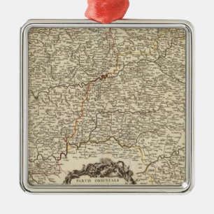 France 47 metal tree decoration
