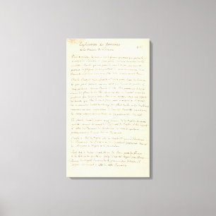 France 50 canvas print