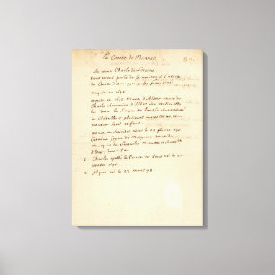 France 54 canvas print