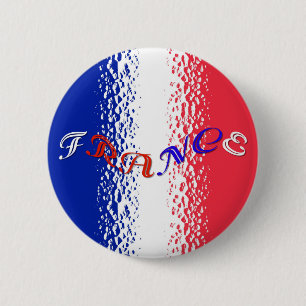 France 6 Cm Round Badge