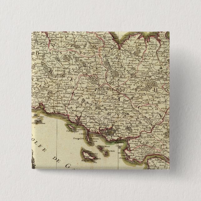 France 8 15 cm square badge (Front)