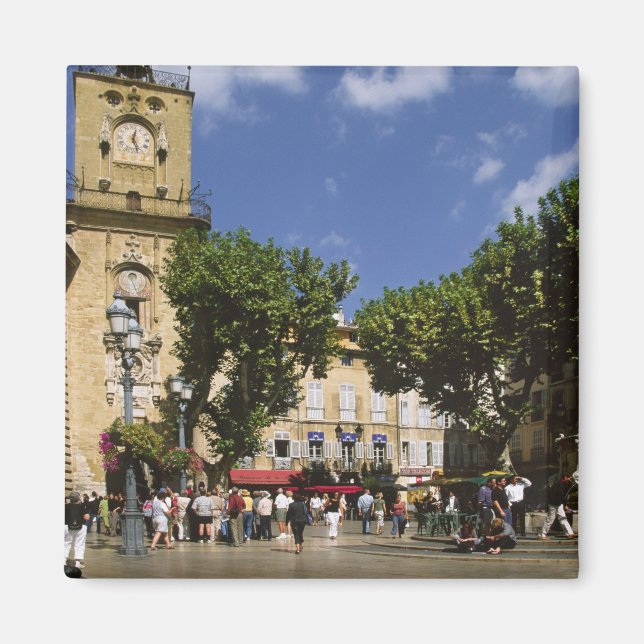 France, Aix en Provence, La Place de la Maire Magnet (Front)