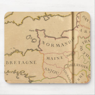 France and Departments Mouse Pad