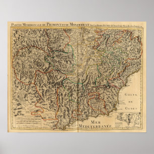 France and Italy Poster