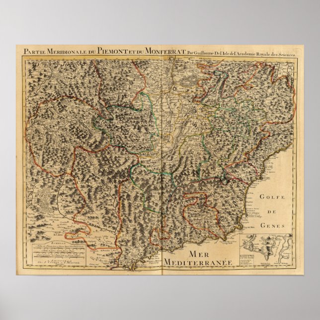 France and Italy Poster (Front)