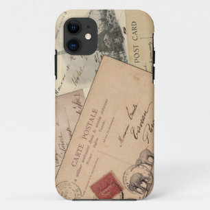 France Antique Postcard Case