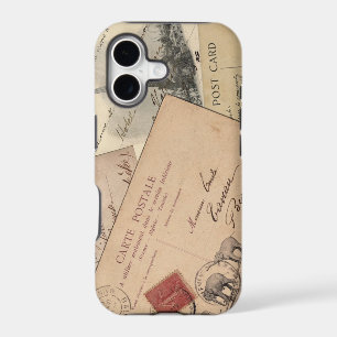 France Antique Postcard Case