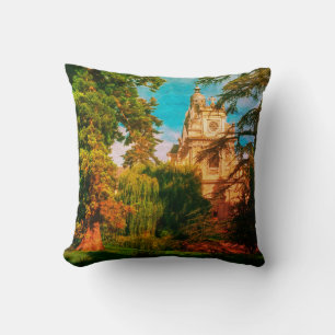 France Architecture French Cathedral Nature Cushion