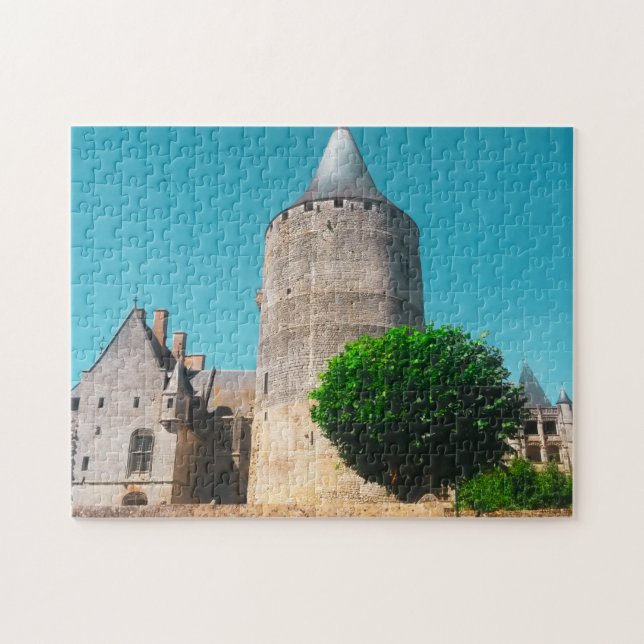 France Architecture French Chateaux Jigsaw Puzzle (Horizontal)