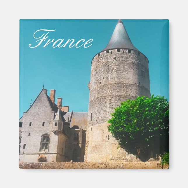 France Architecture French Chateaux Magnet (Front)