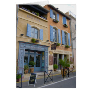 France, Arles, Provence, hotel and restaurant