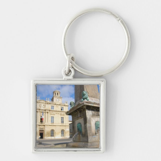 France, Arles, Provence, Place de la Key Ring (Front)