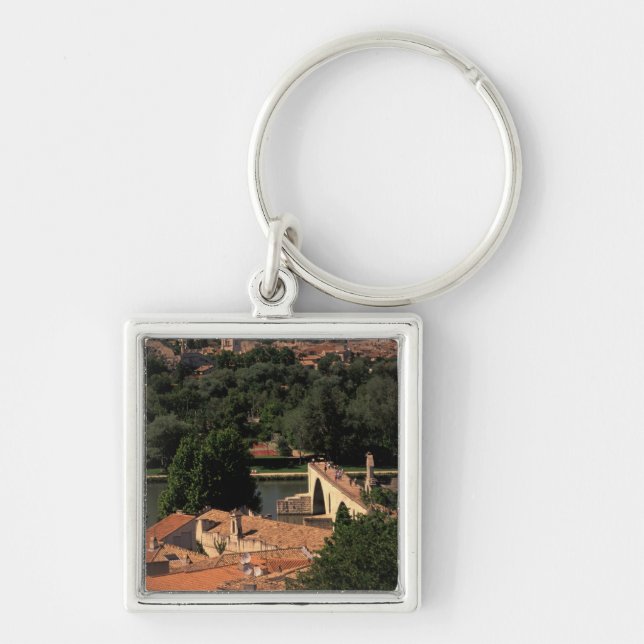 France, Avignon, Provence. Pont St, Benezet. Key Ring (Front)