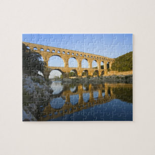 France, Avignon. The Pont du Gard Roman aqueduct Jigsaw Puzzle